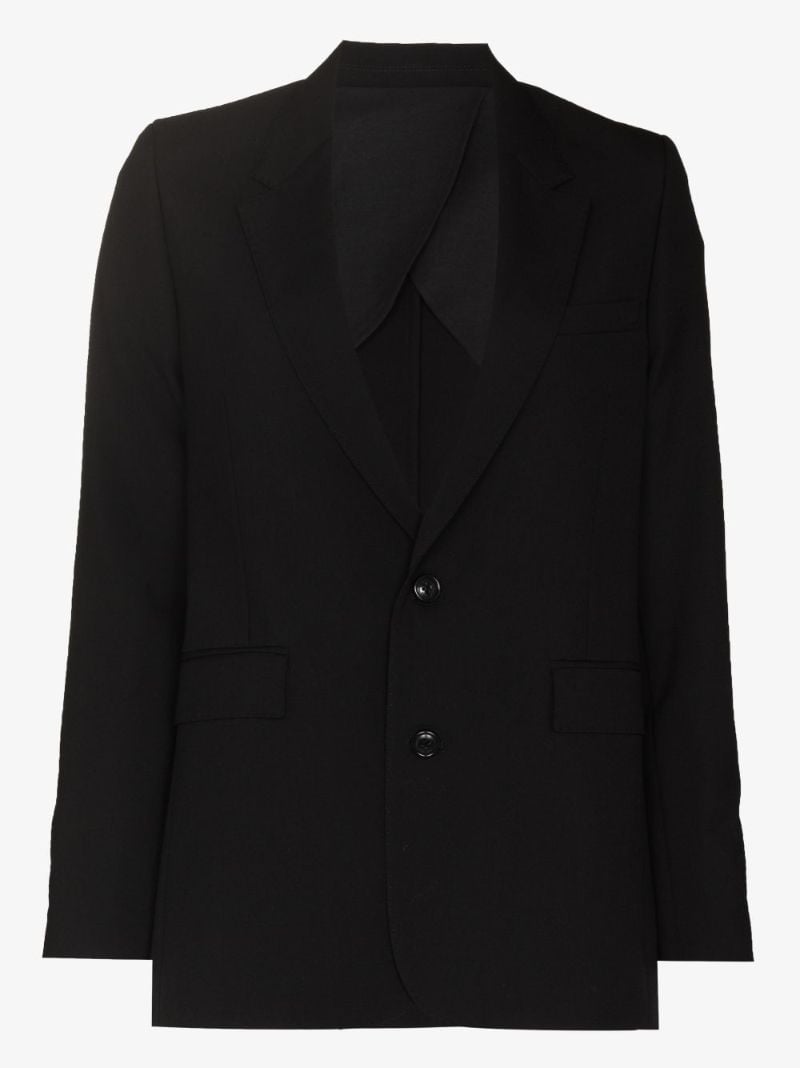 Single-breasted Wool Blazer