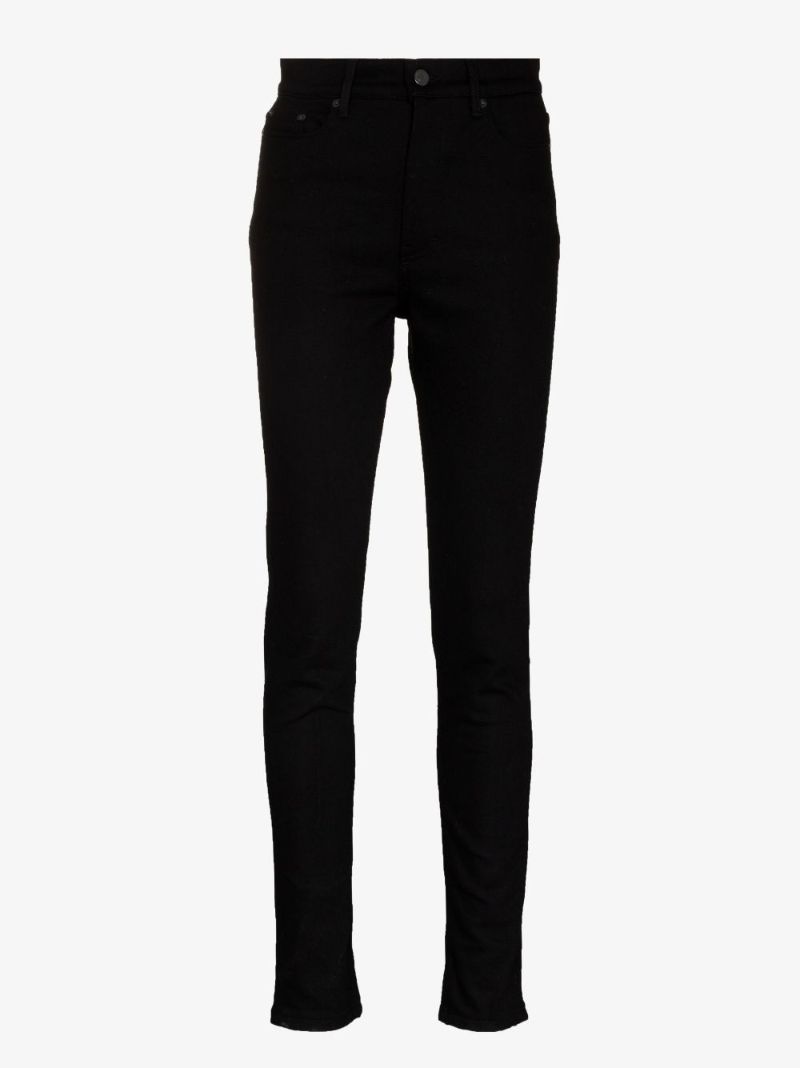 Black High Waist Skinny Jeans