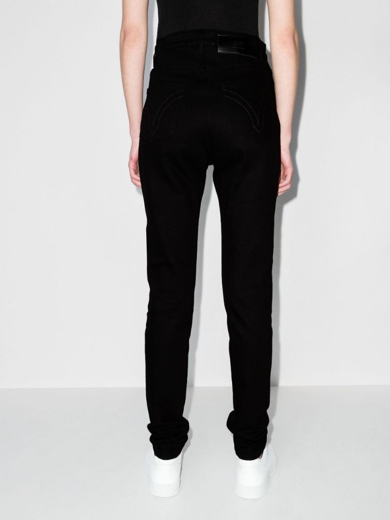 Black High Waist Skinny Jeans