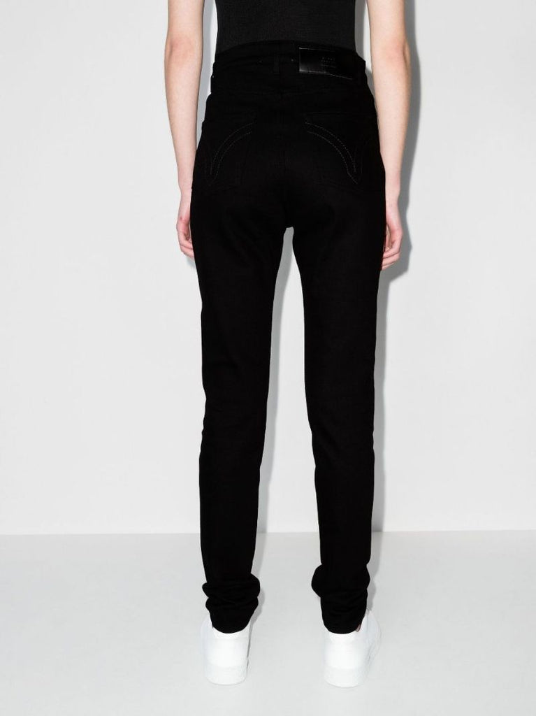 Black High Waist Skinny Jeans