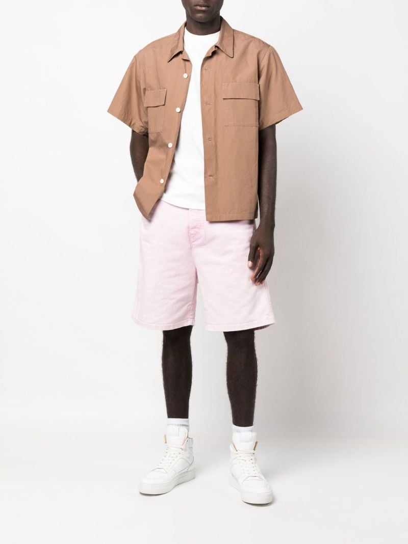 Pink Alex Denim Shorts