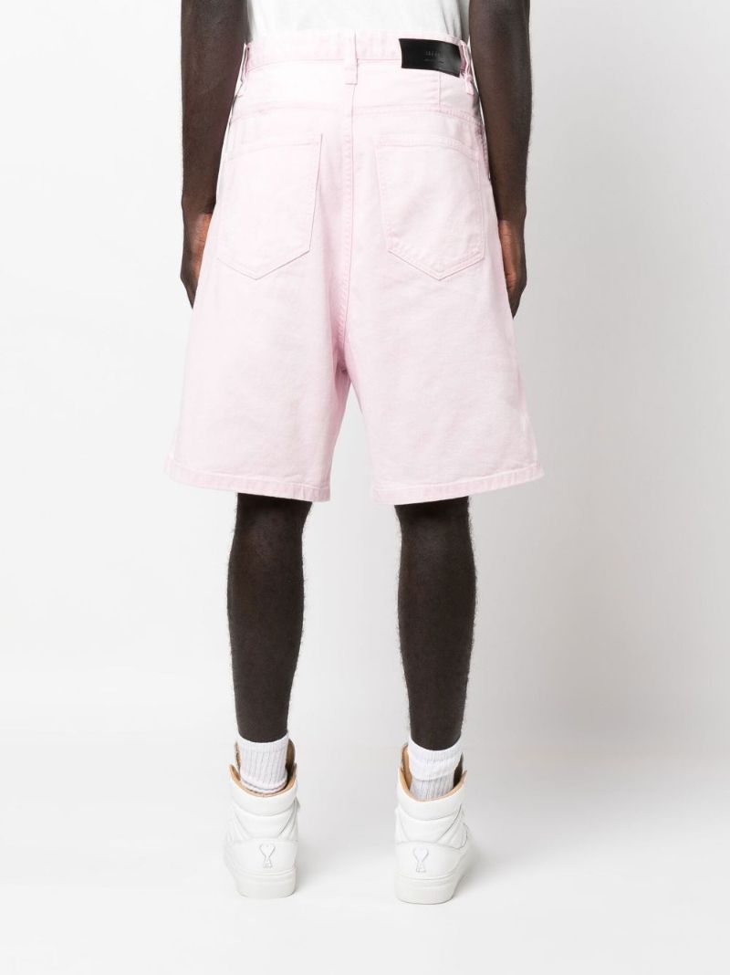 Pink Alex Denim Shorts