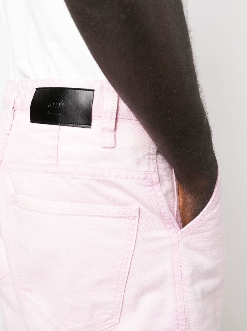 Pink Alex Denim Shorts