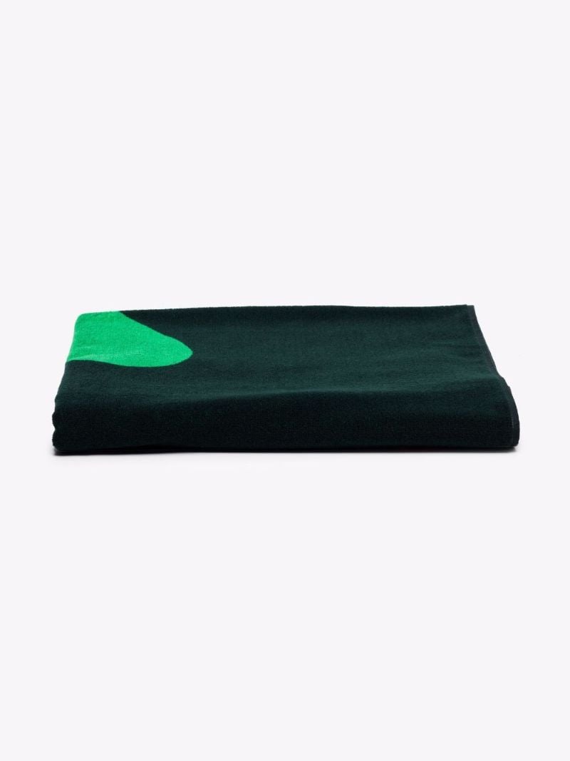 Green Ami De Coeur Cotton Beach Towel