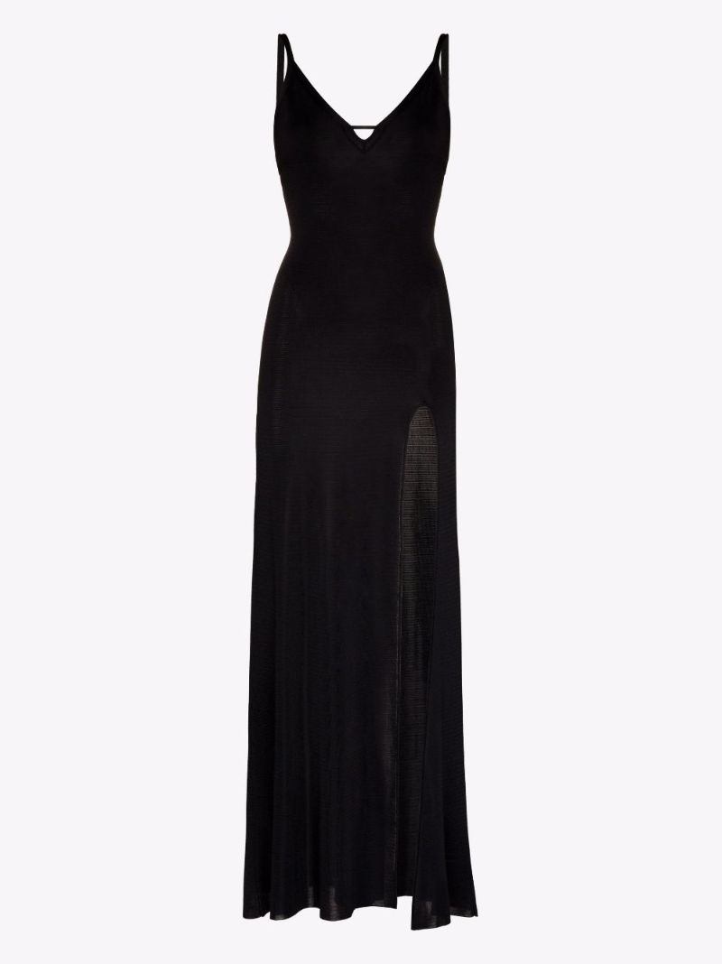 V-neck Maxi Dress
