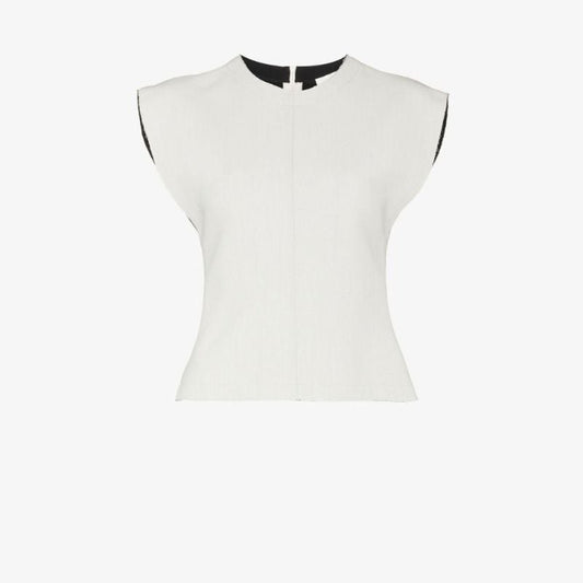 Sleeveless Wool Top