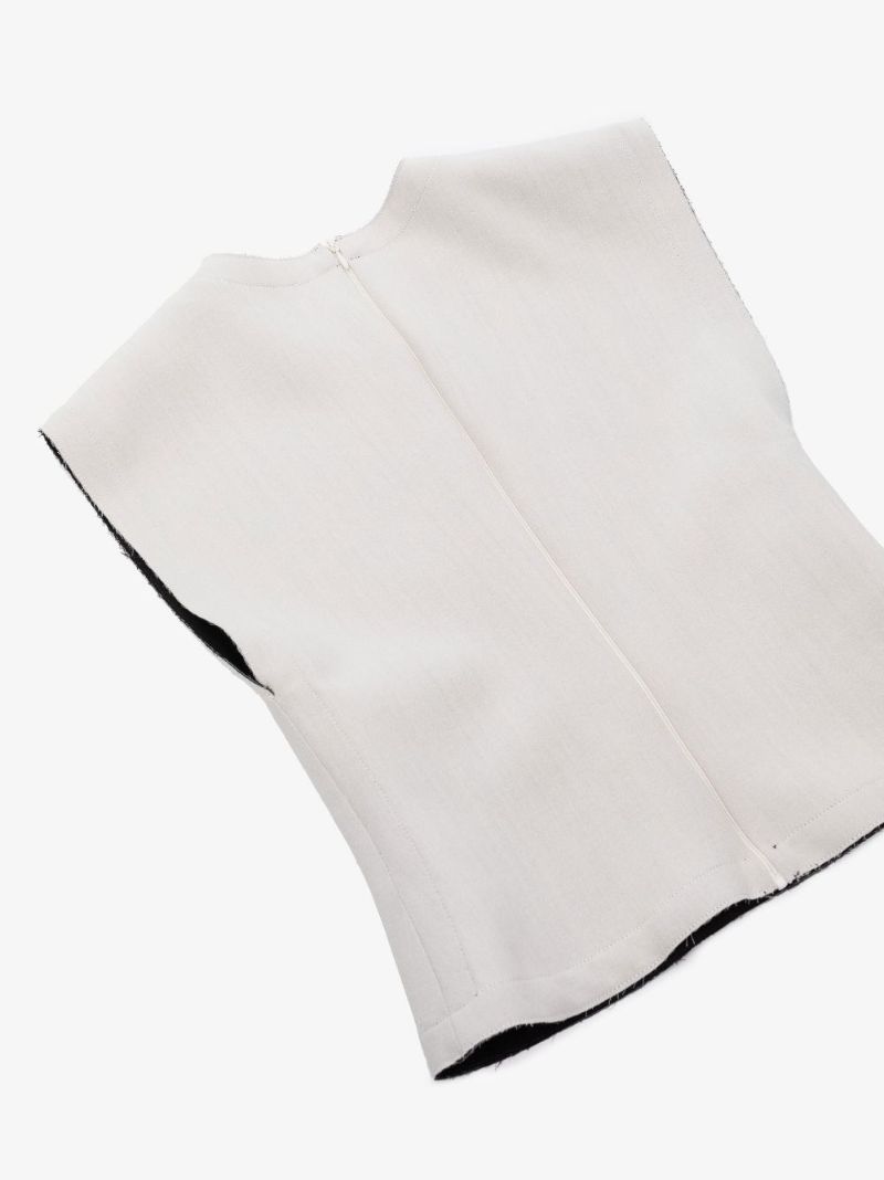Sleeveless Wool Top