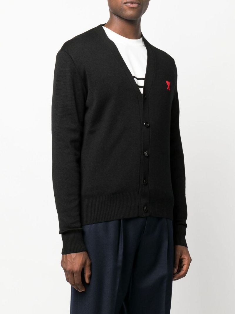 Black Ami De Coeur Wool Cardigan