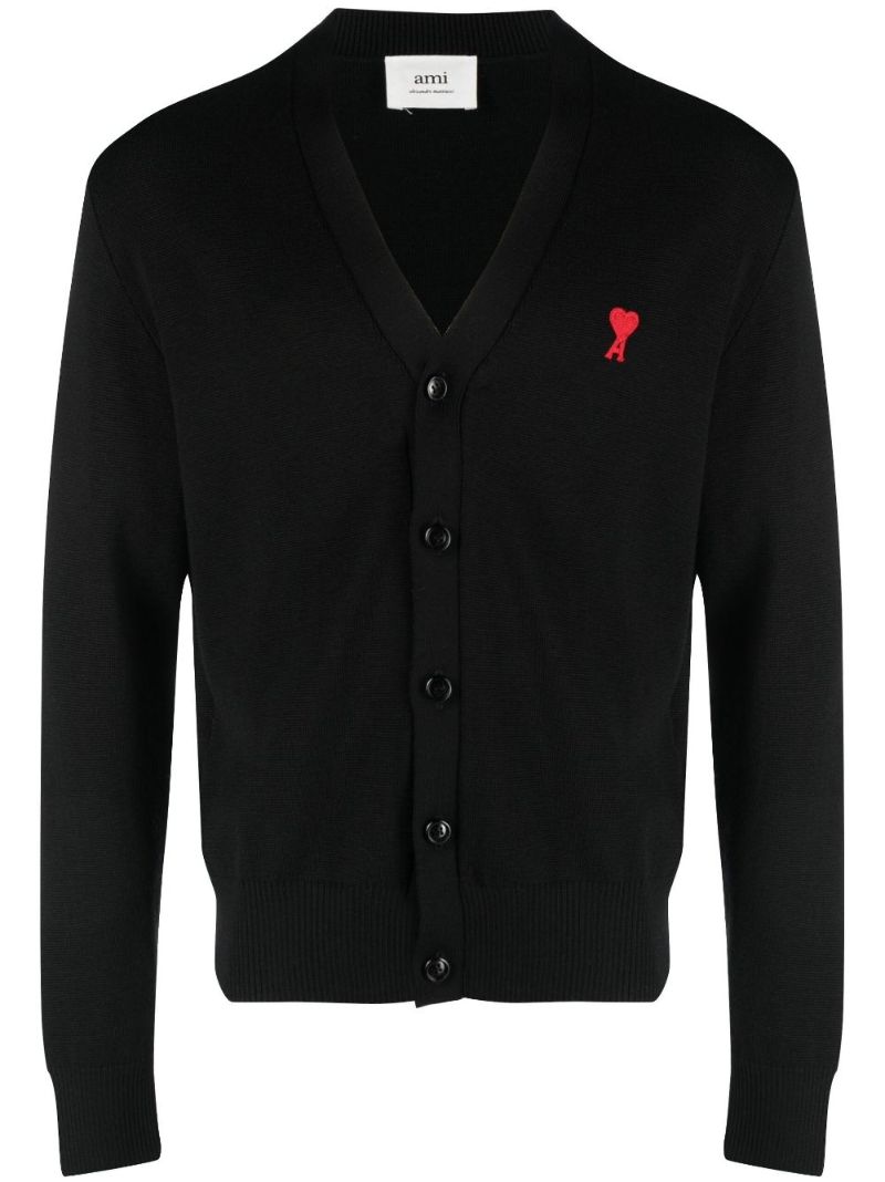 Black Ami De Coeur Wool Cardigan