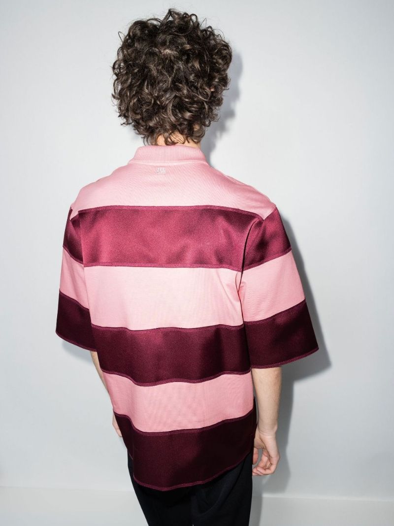 Rugby Striped Polo Shirt