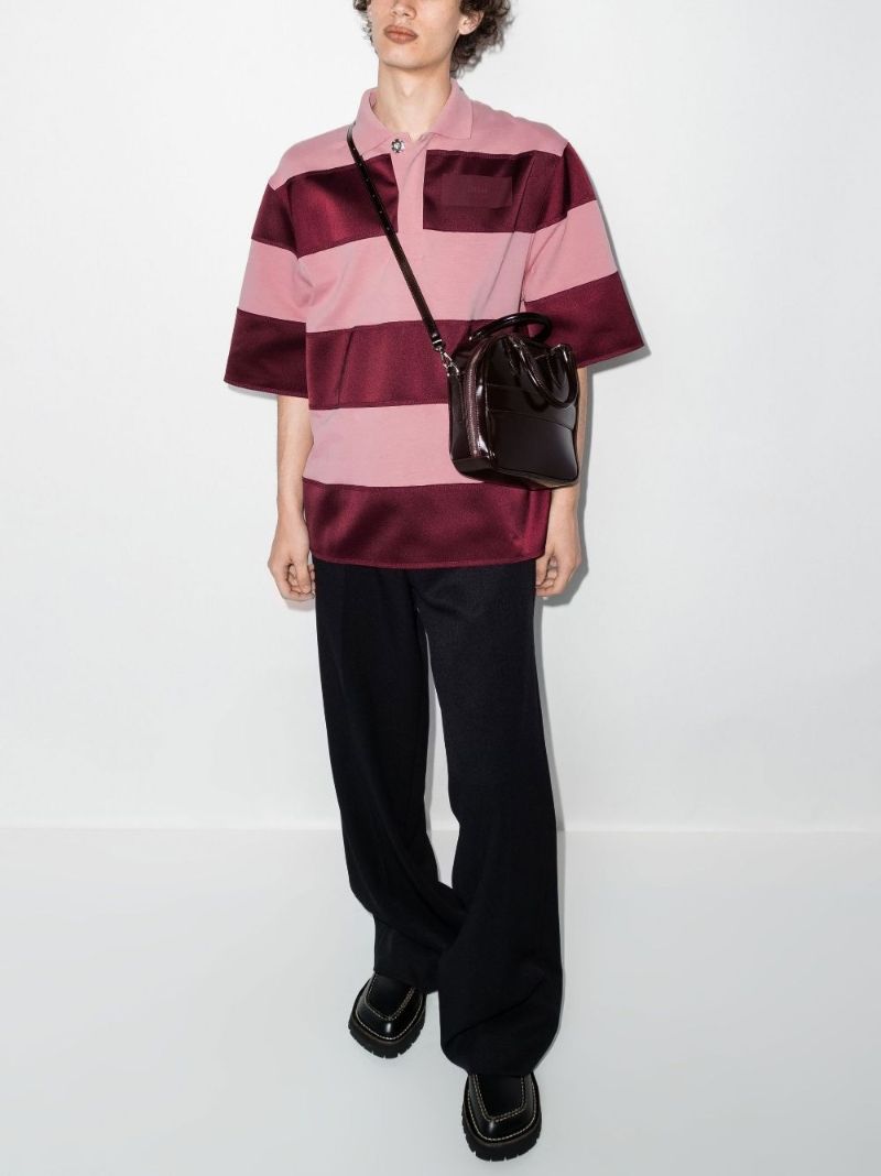 Rugby Striped Polo Shirt