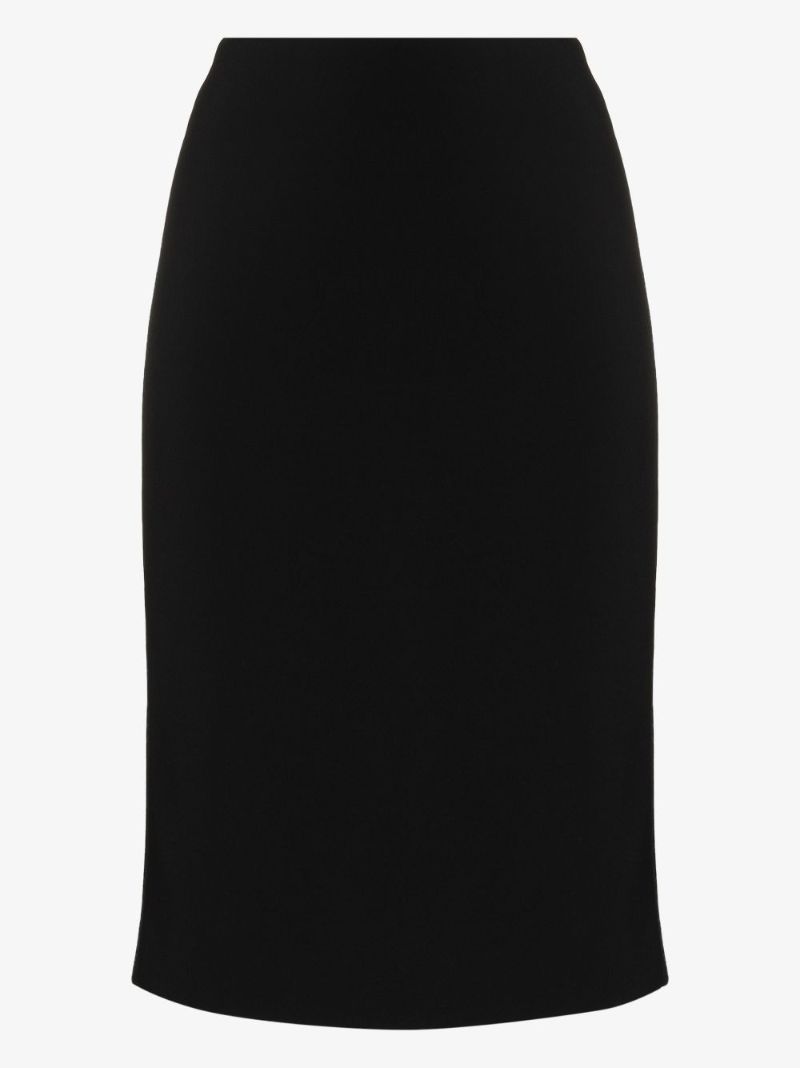 Zip Detail Pencil Skirt