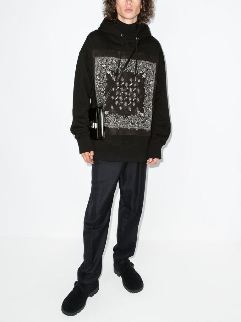 Bandana Print Hoodie