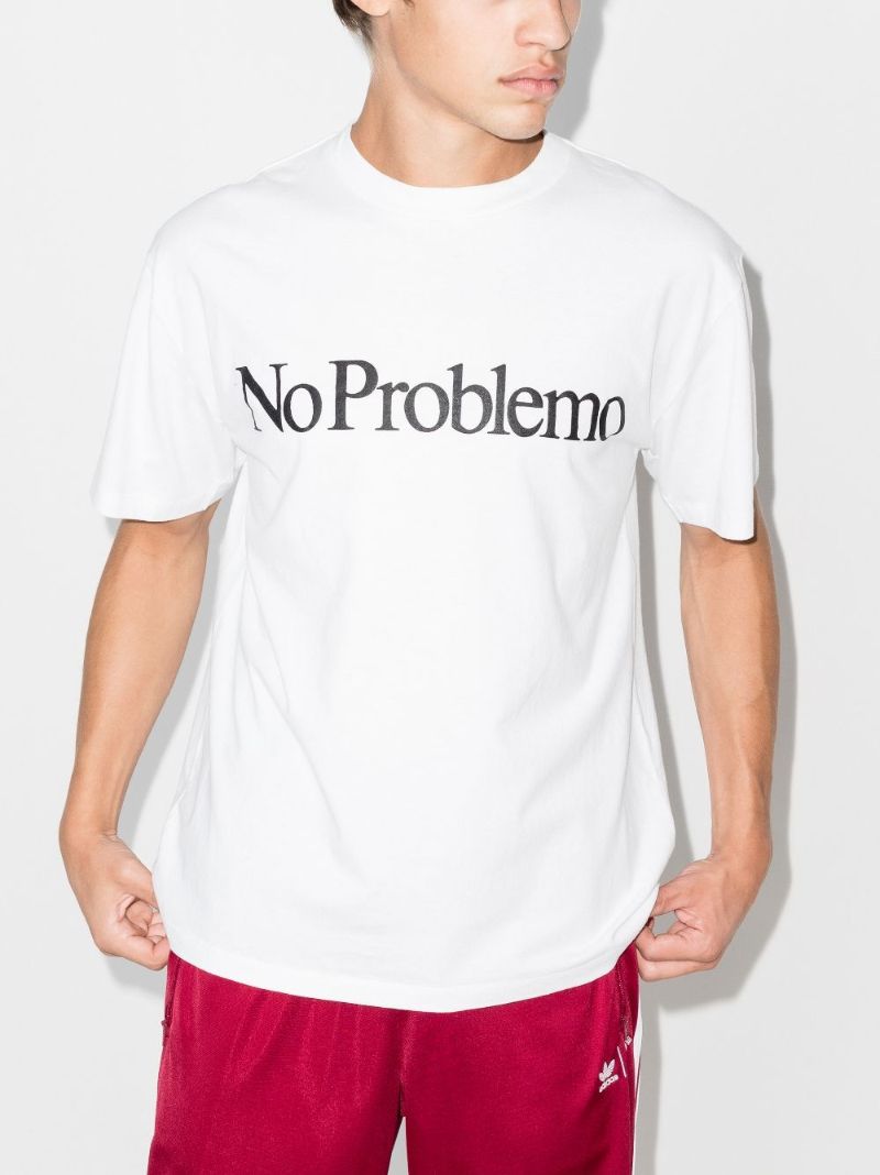 No Problemo Print Cotton T-shirt