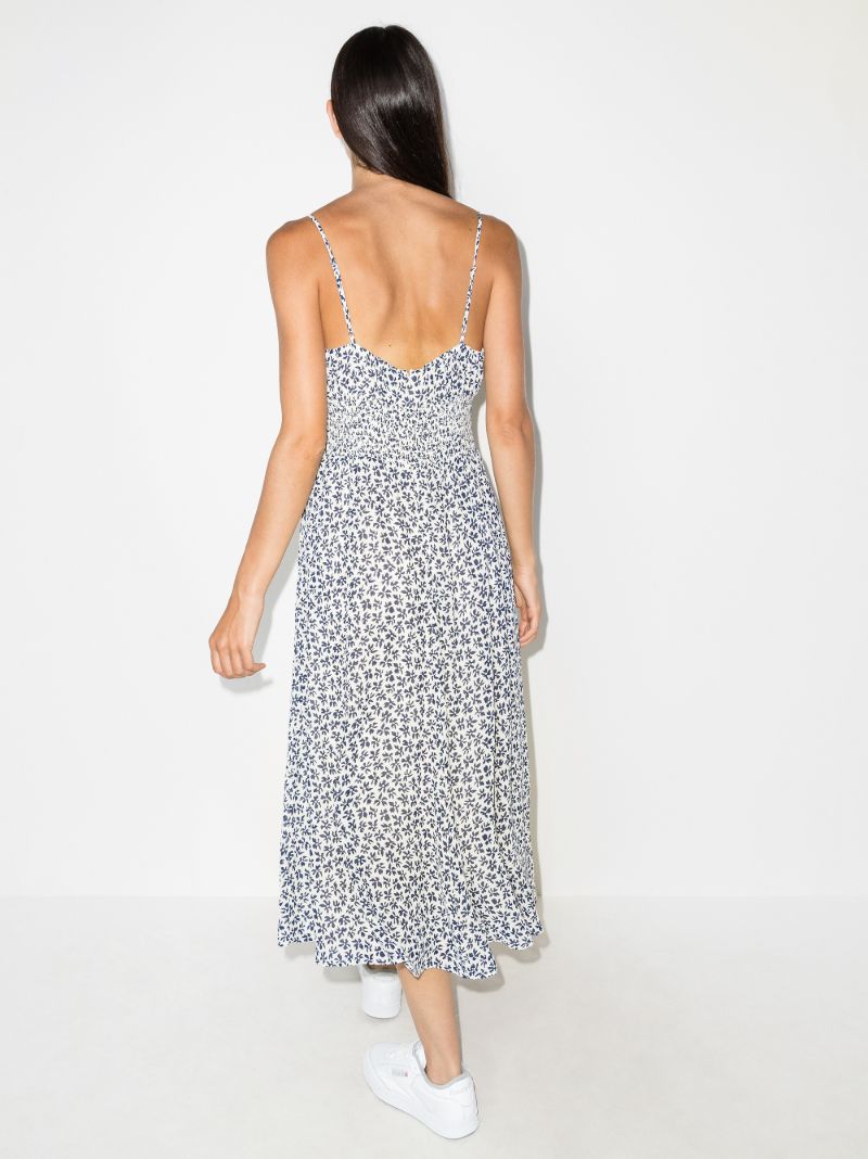 Bran Floral Print Midi Dress