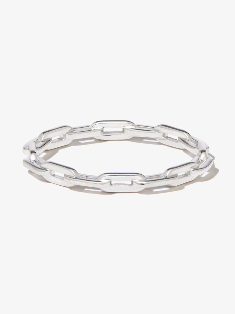 Sterling Silver Gemma Chain Ring