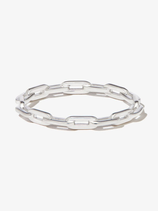 Sterling Silver Gemma Chain Ring