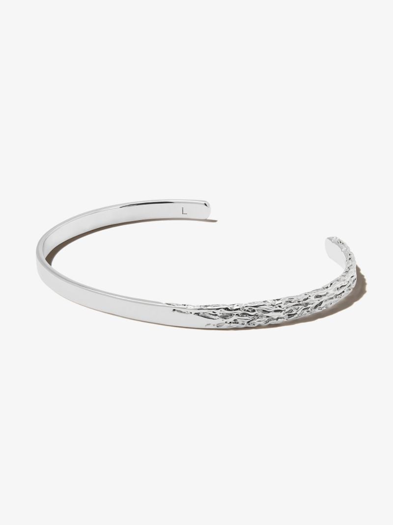 Sterling Silver Bridge Cuff Bracelet