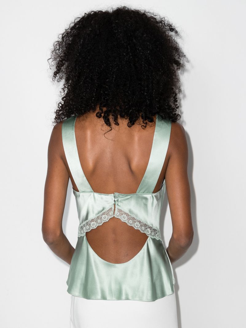 Vendome Lace Silk Top