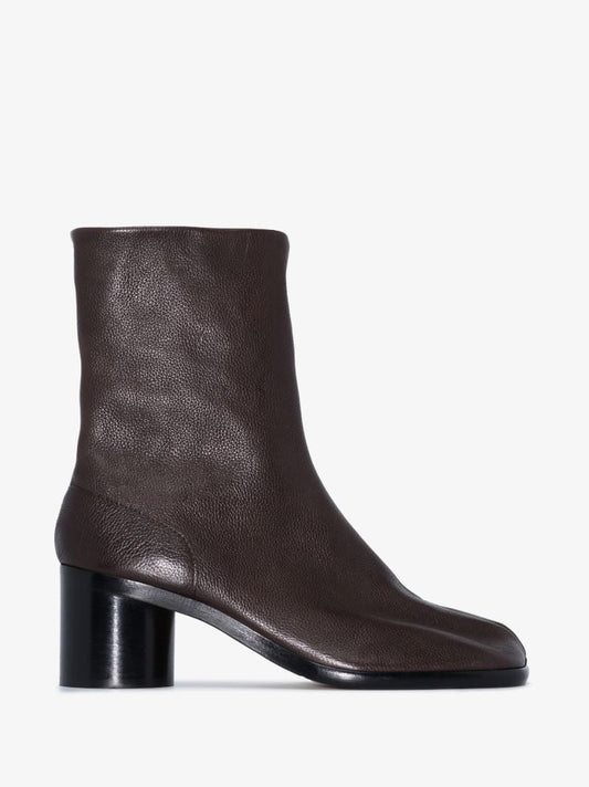 Brown Tabi 60 Leather Ankle Boots