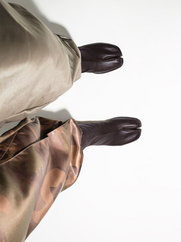 Brown Tabi 60 Leather Ankle Boots