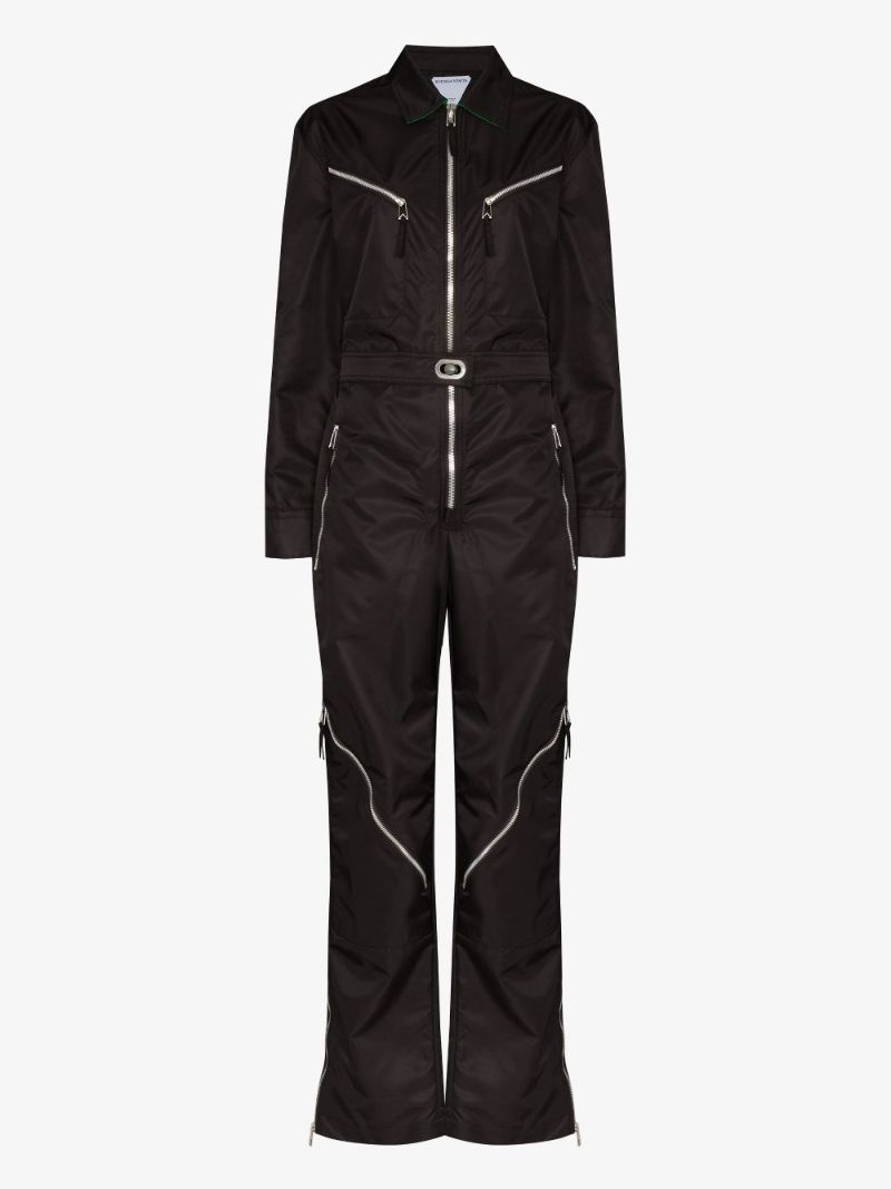 Belted Zipped Jumpsuit