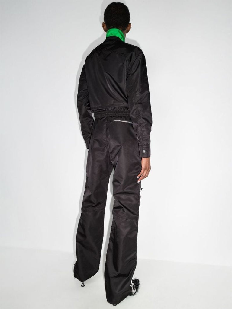 Belted Zipped Jumpsuit