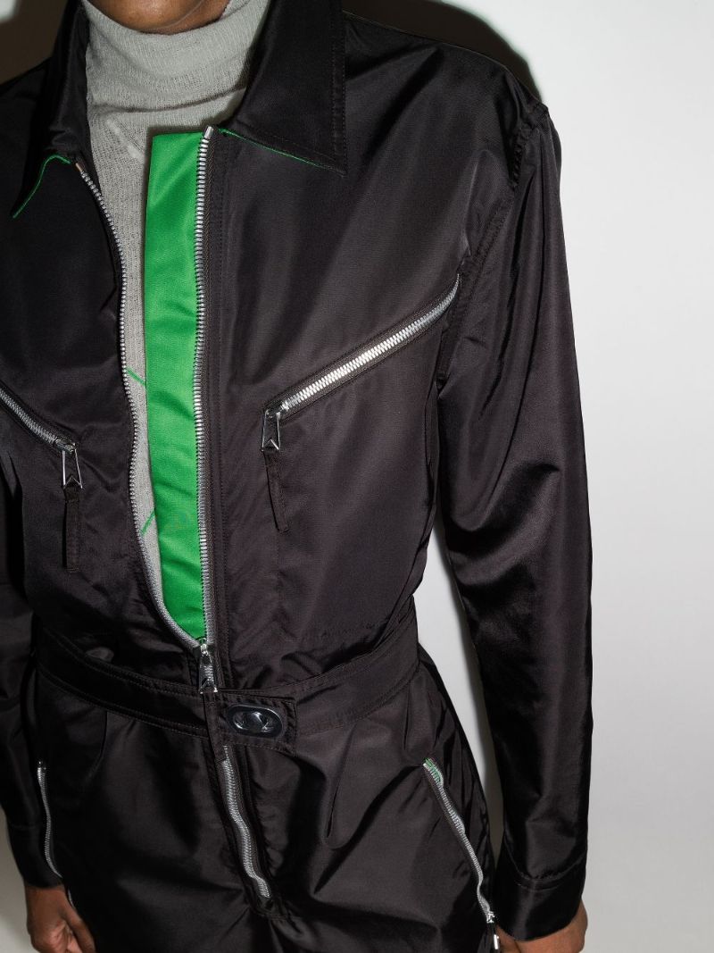 Belted Zipped Jumpsuit