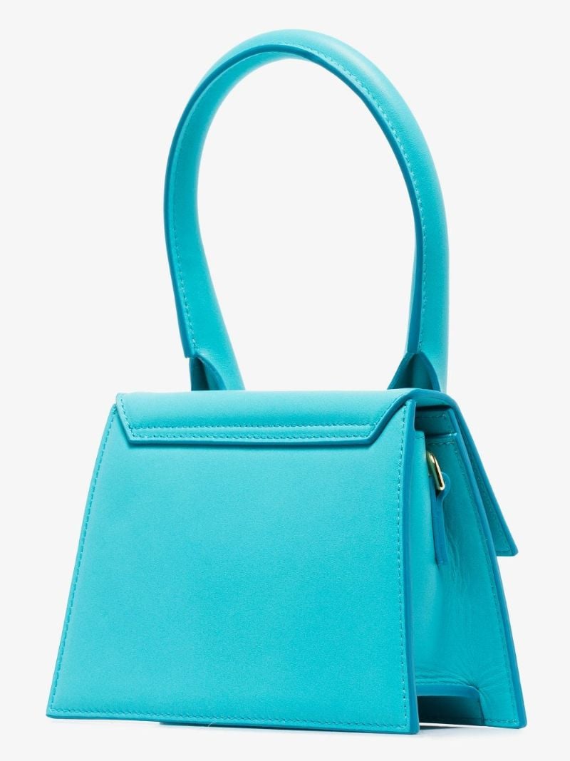 Blue Le Chiquito Moyen Leather Mini Bag