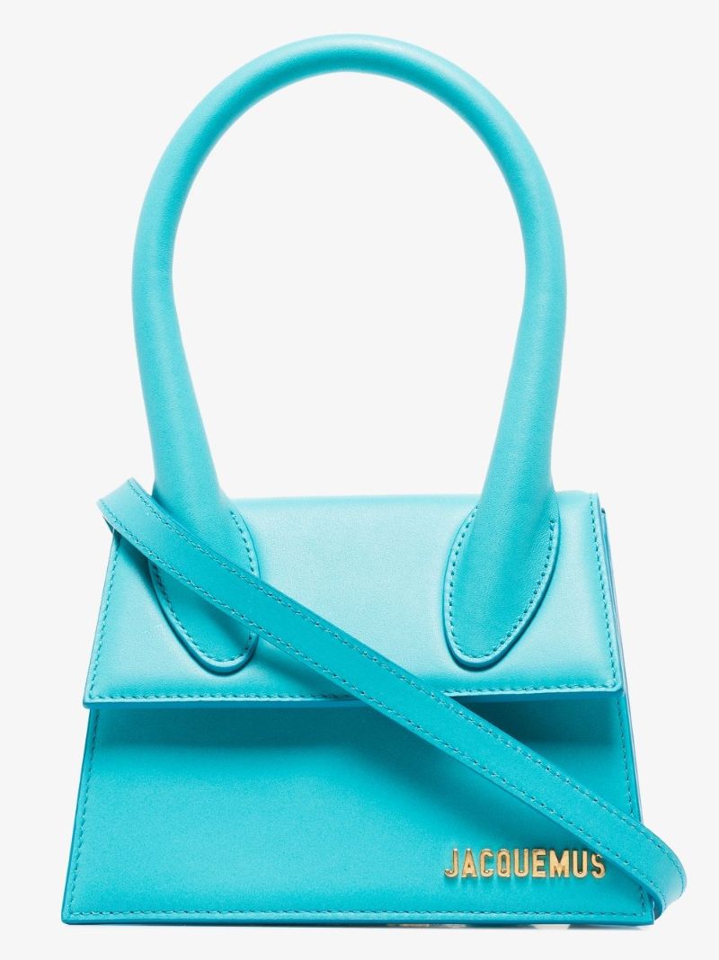 Blue Le Chiquito Moyen Leather Mini Bag
