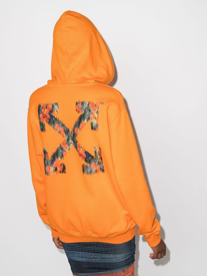 Chine Flowers Arrows Logo Hoodie