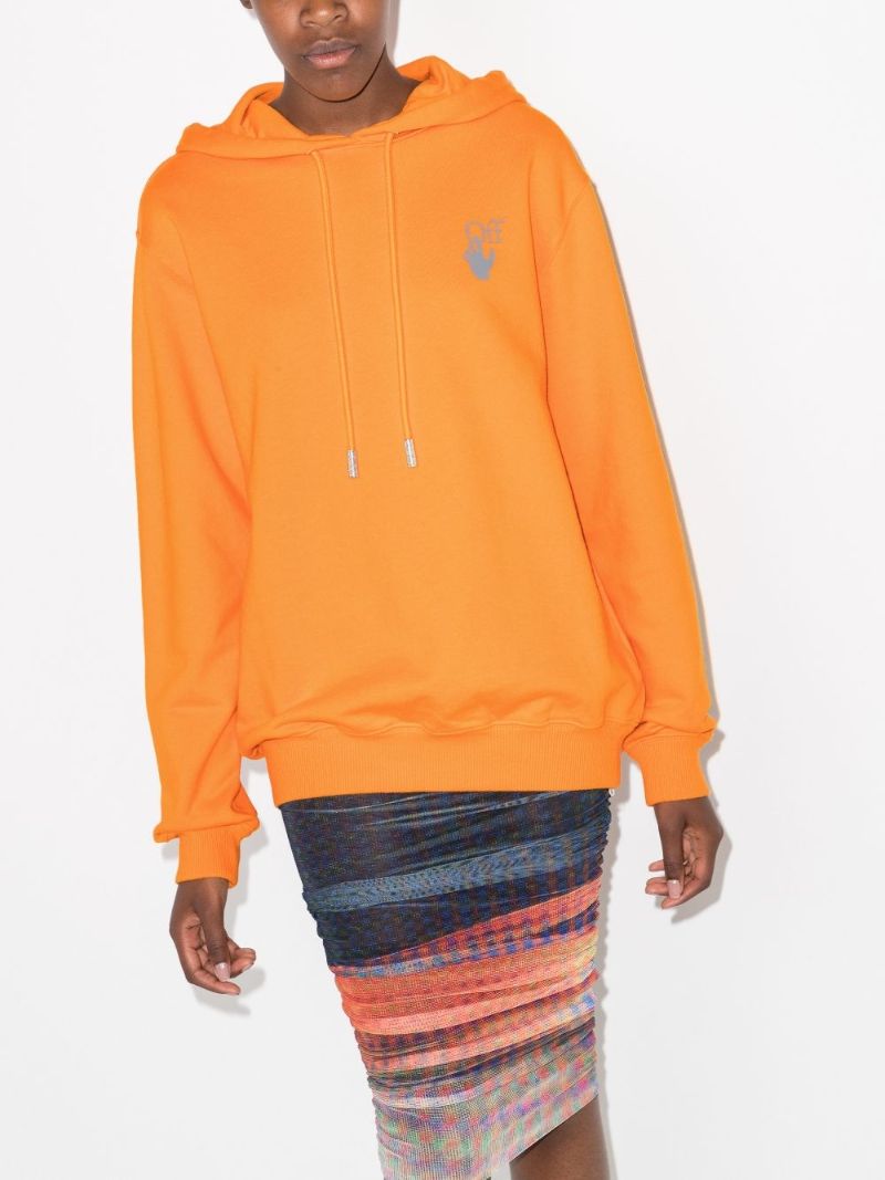 Chine Flowers Arrows Logo Hoodie
