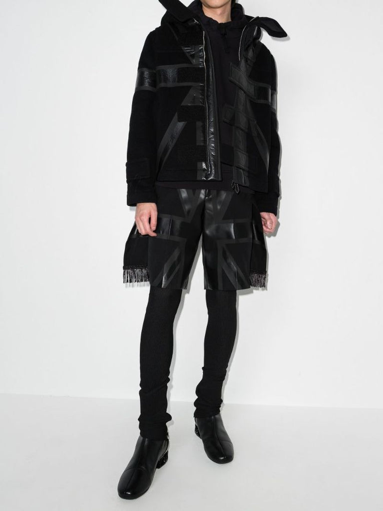 Flag Panel Tailored Shorts
