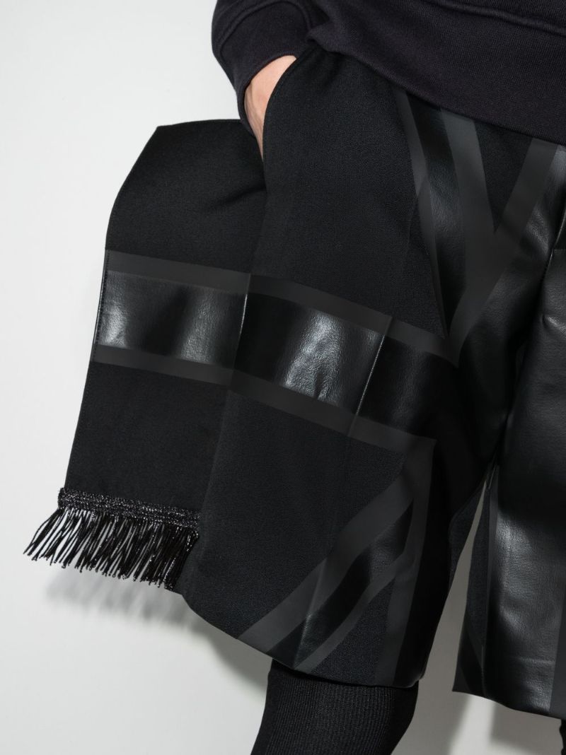 Flag Panel Tailored Shorts