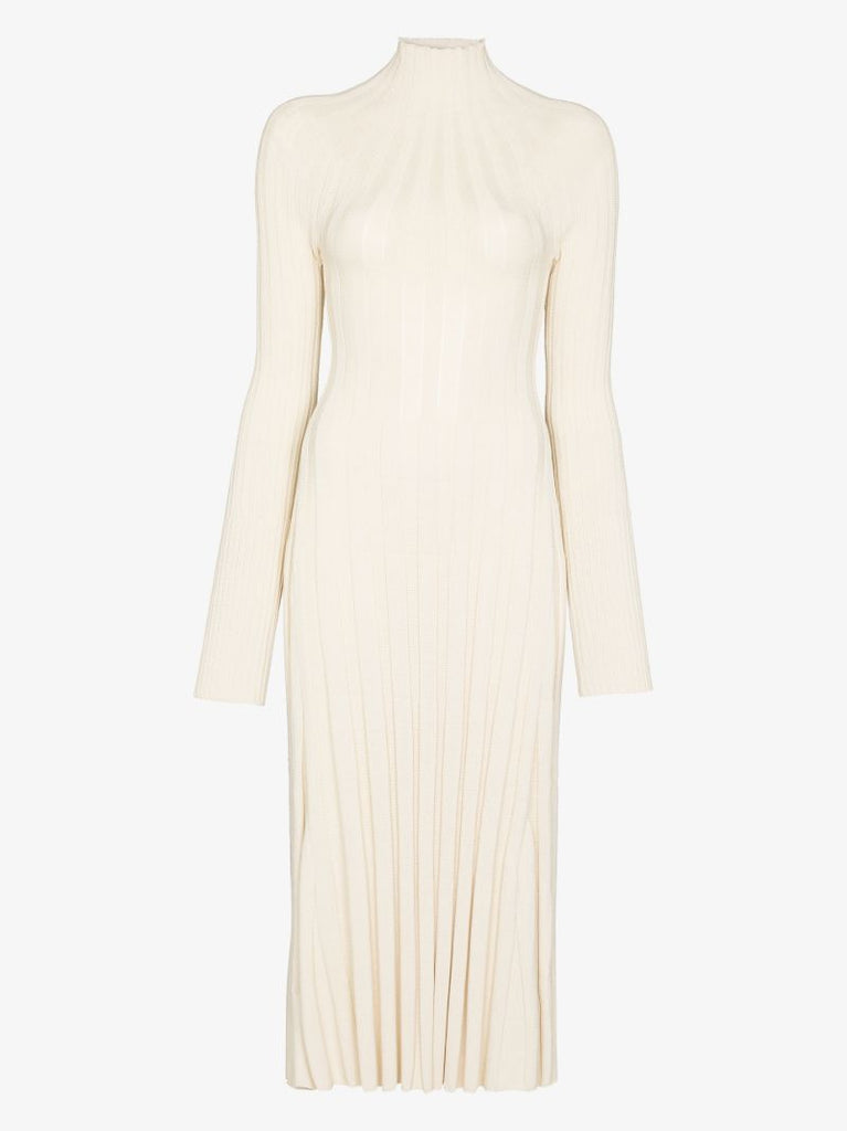 Ribbed Knit Maxi Dress