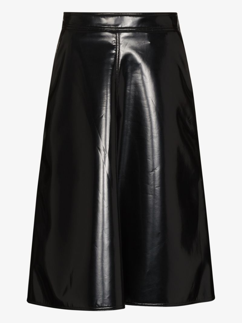 2 Moncler 1952 Patent Skirt