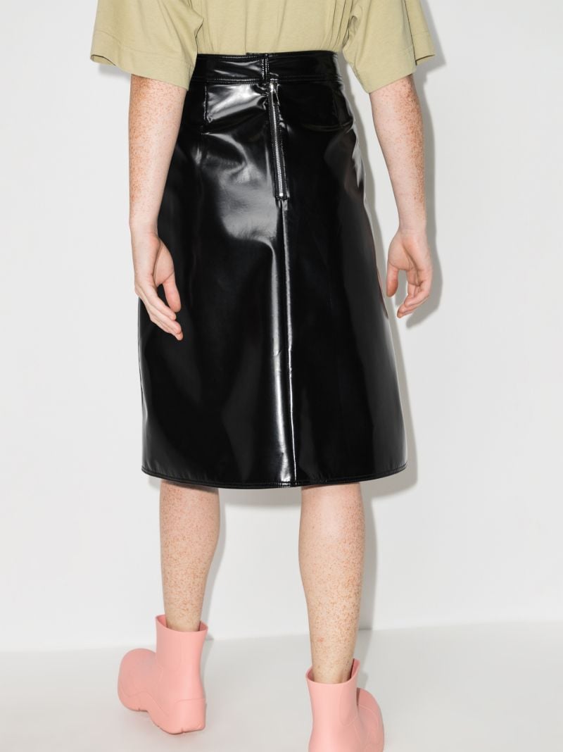 2 Moncler 1952 Patent Skirt