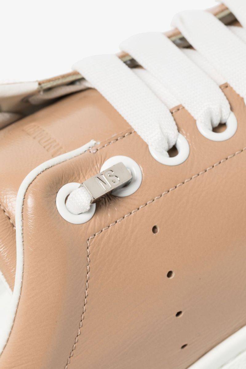 Neutral Reset Leather Sneakers