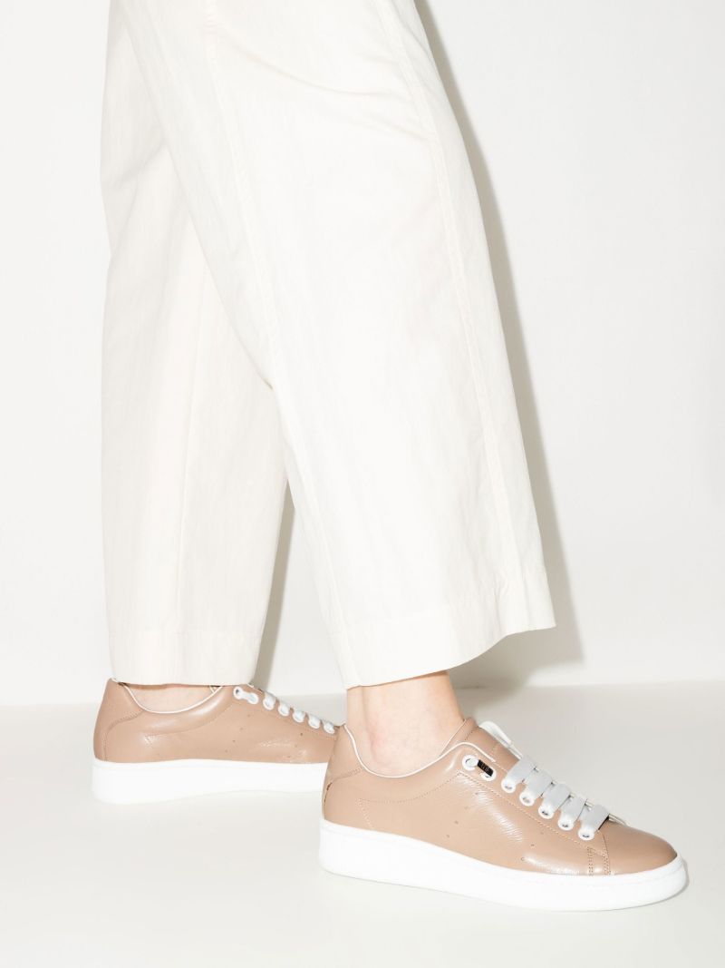 Neutral Reset Leather Sneakers