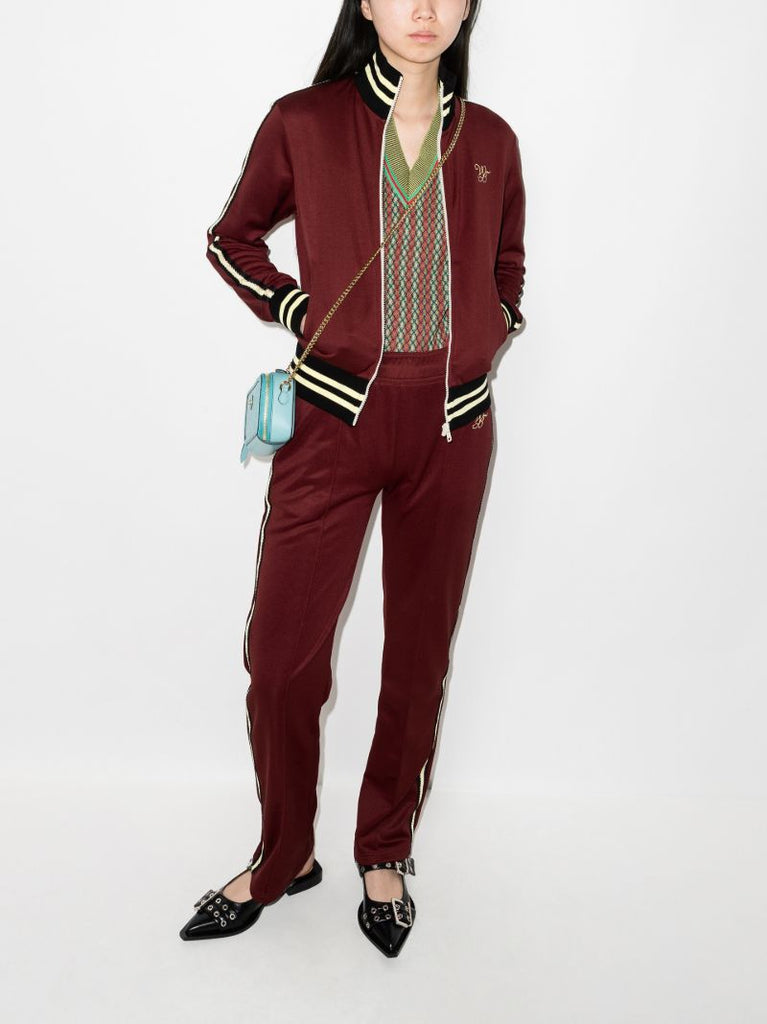 Studio Striped Track Jacket