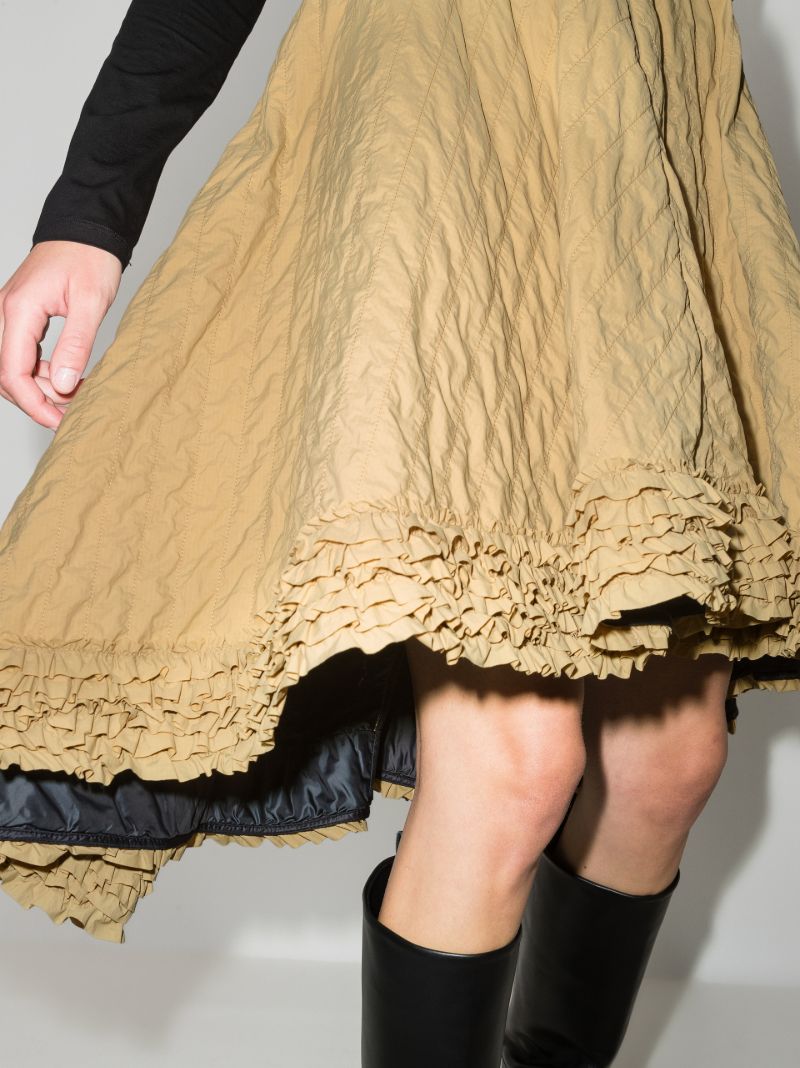 2 Moncler 1952 Quilted Skirt