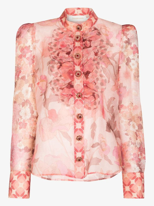 Concert Floral Print Blouse