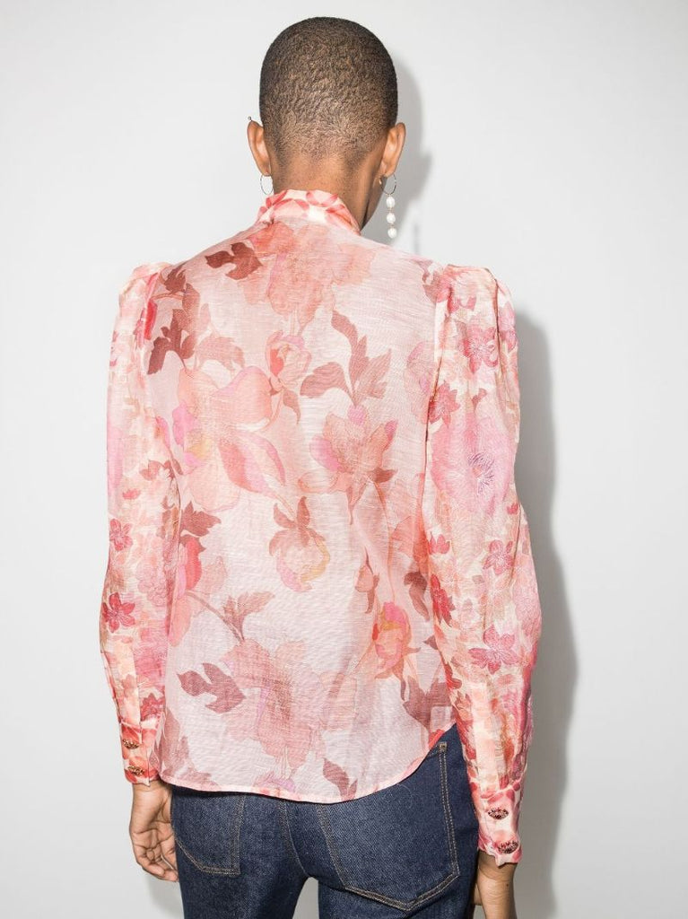 Concert Floral Print Blouse