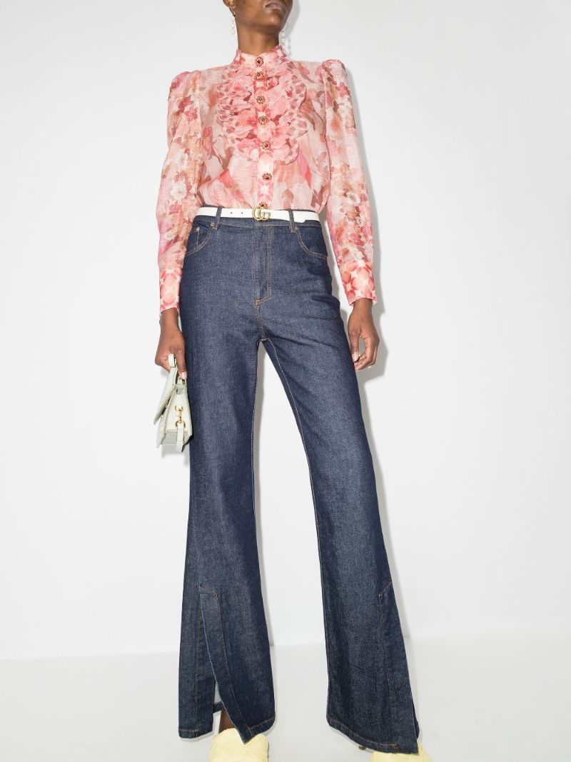 Concert Floral Print Blouse