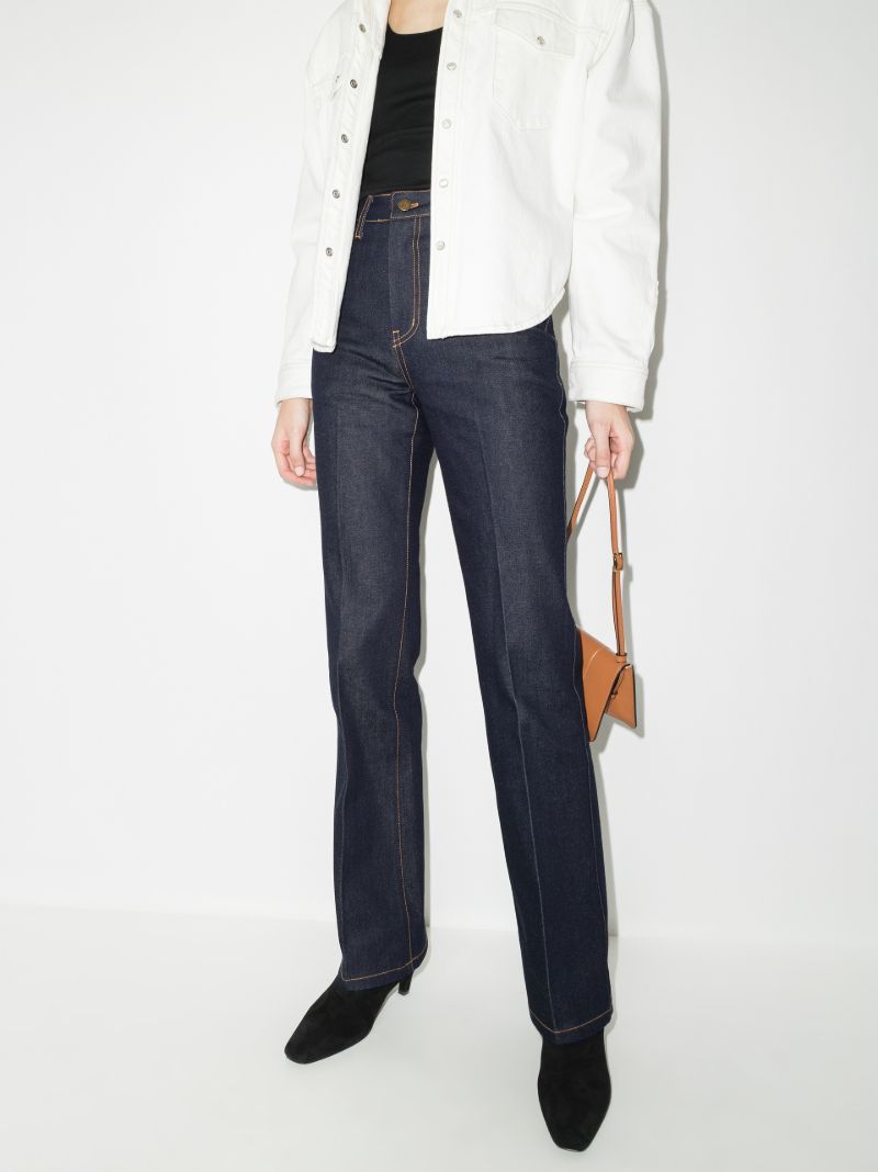 High Waist Flared Jeans