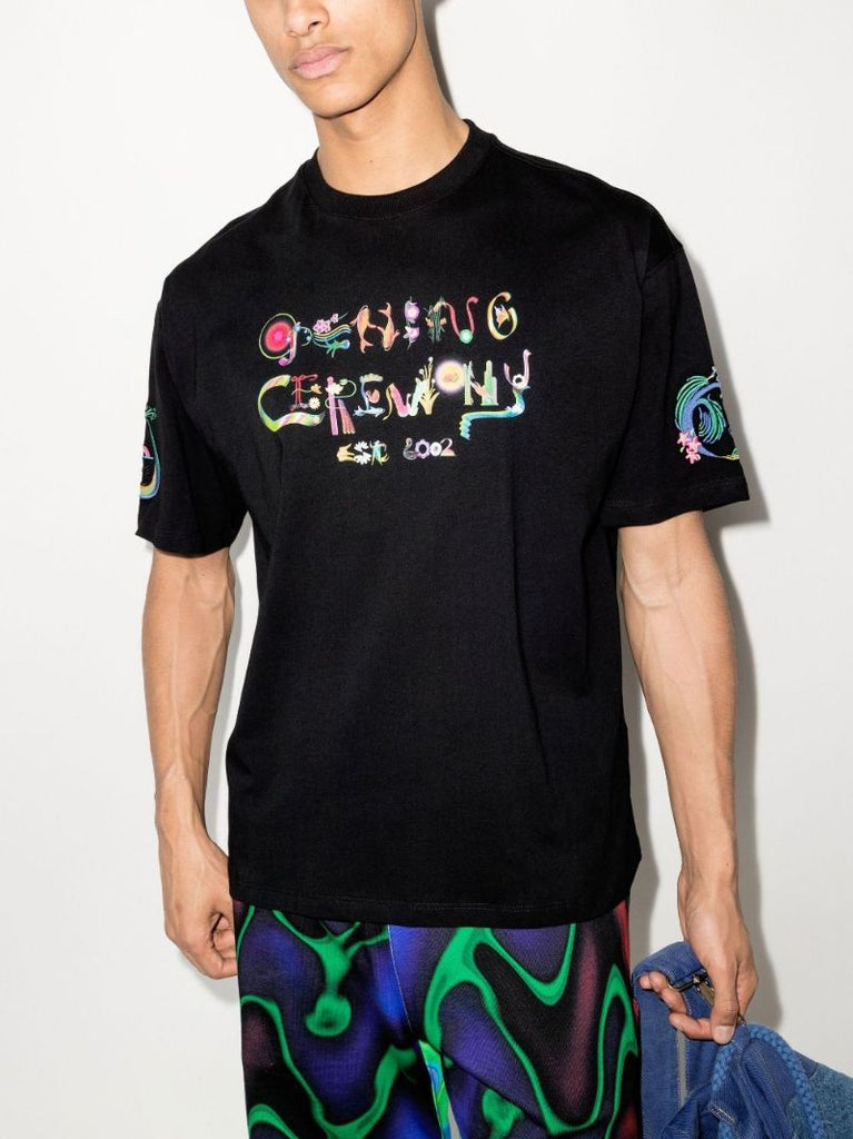 Logo Print Cotton T-shirt