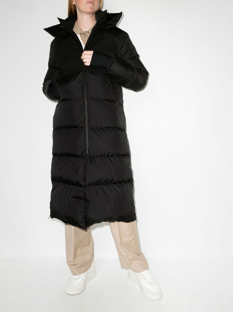 Heliotrope Hooded Puffer Coat