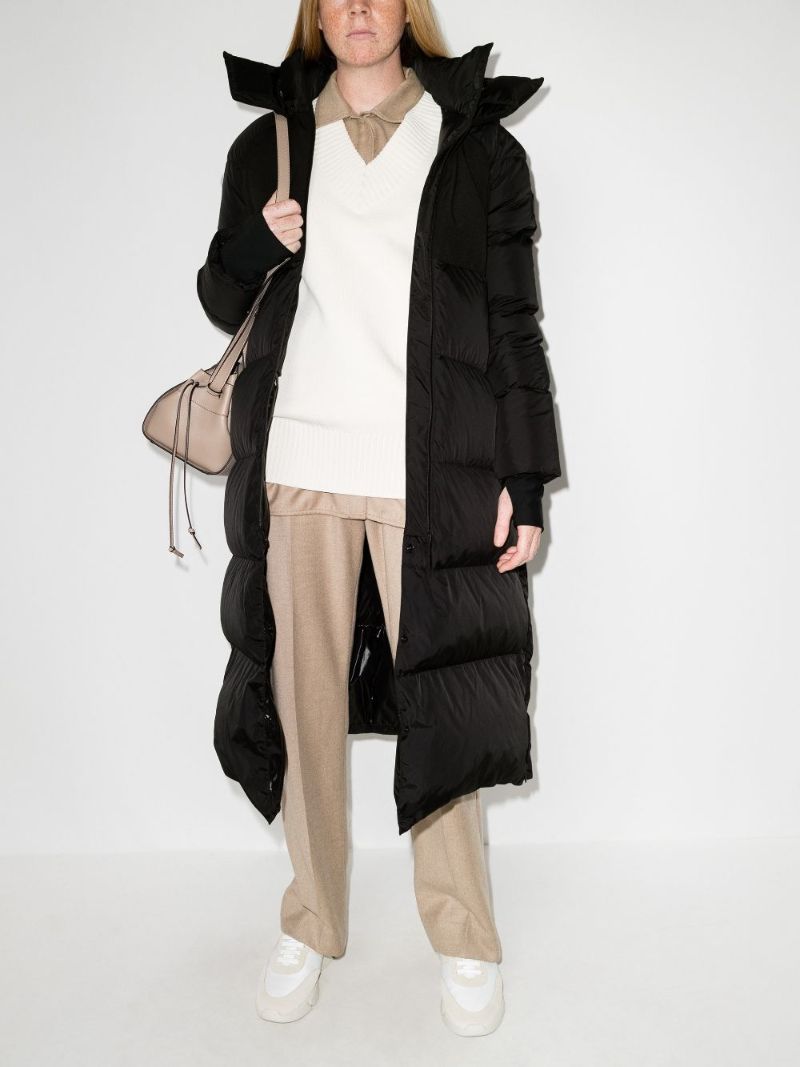 Heliotrope Hooded Puffer Coat
