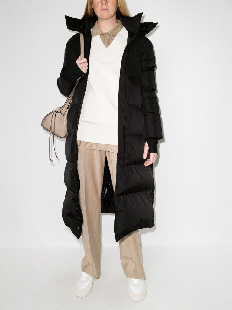 Heliotrope Hooded Puffer Coat
