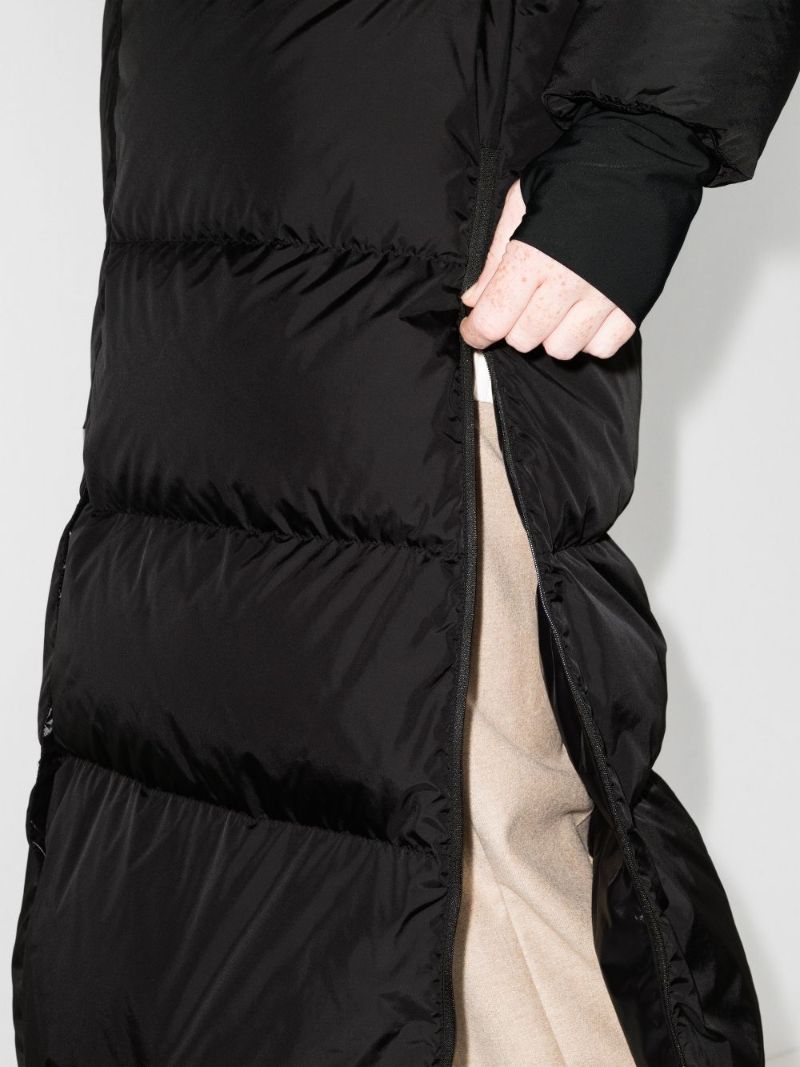 Heliotrope Hooded Puffer Coat